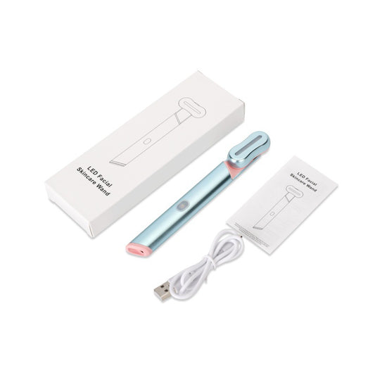 Red Light Therapy for Wrinkles, Dark Circles, and Puffiness Relief - Blue
