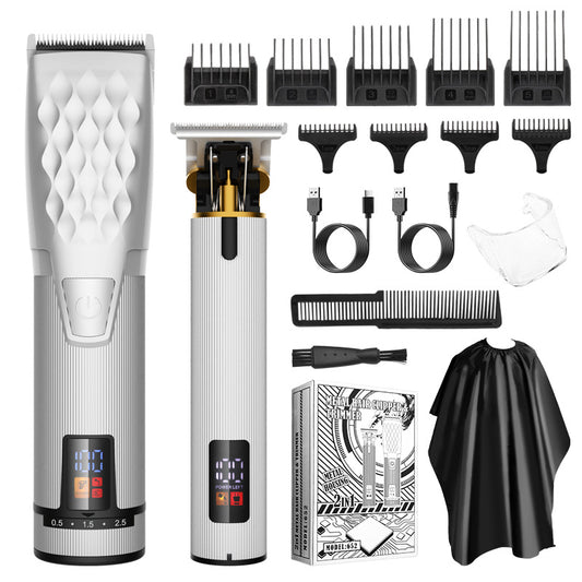 Cordless Hair Clipper & Trimmer Kit