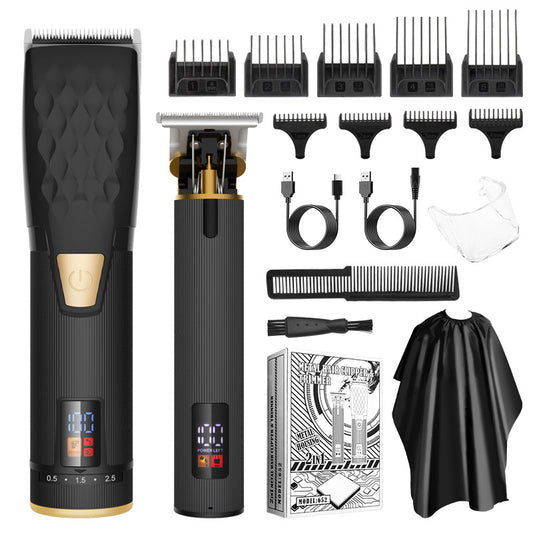 Cordless Hair Clipper & Trimmer Kit