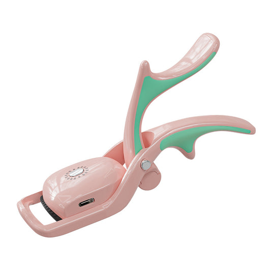 Rechargeable Electric Heated Eyelash Curler - Pink